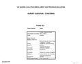 SEGC Open House - survey responses - CONCERNS