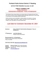 2021_11_16 First Reading Packet 5.60.010-P Administrative Employees Terms of Employment