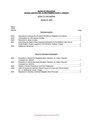 Index to the Agenda - Business Agenda & Items for Individual Consideration