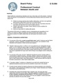 2020_12_03_ Professional Conduct Policy 5.10.064-P Draft Redlined