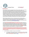 4.50.032-P Complaint Policy REDLINE draft