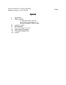 Agenda