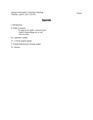Agenda
