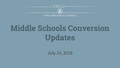 Middle Schools PowerPoint