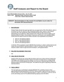 Local Option Levy Documents- Staff Report and Analysis
