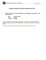 Public Notice