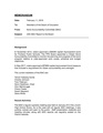 Quarterly Bond Accountability Committee Report