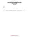 Index to the Agenda - Individual Items for Consideration