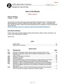 2022_10_11_Index to the Minutes- Revised, with statement- draft for consideration