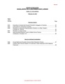 REVISED Index to the Agenda - Business Agenda & Items for Individual Consideration