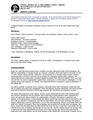Meeting Overview