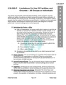 3.30.020-P Limitations on use of facilities and grounds all groups- original