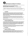 2nd Reading: Public Contracting Rules Policy