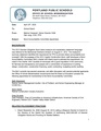Appointment of Bond Accountability Committee Members: Staff Report with Proposed Member's Bios
