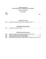 Minutes Meeting Overview