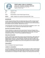 Board Policy for Healthy Substance Free Schools, second reading