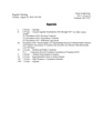Agenda