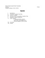 Agenda