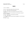 Agenda