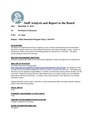 Second Reading: Policy Rescissions
