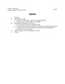 Agenda