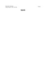Agenda