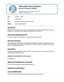 Staff Report - Kairos Lease Extension