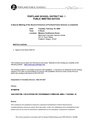 Public meeting notice and agenda