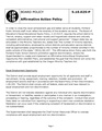 5.10.025-P Affirmative Action - Original Policy