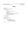Agenda