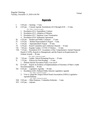 Agenda