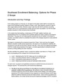 SEGC Phase 2 Scope Options