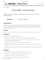 Howard County Public School System - Sustainability Policy