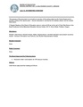 Meeting Overview