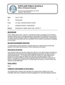 Staff Report for Liability Claims Handling Policy June 2022