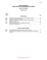 Index to the Agenda - Business Agenda & Items for Individual Consideration