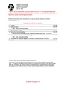 Agenda