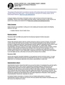 Meeting Overview