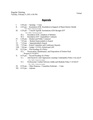 Agenda