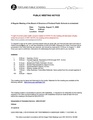 Public Notice