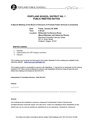 Public Meeting Notice